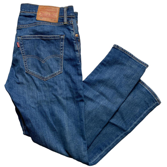 Levis 512 Slim Navy Blue Jeans (32W)