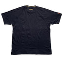 Manchester United Football Vintage Nike T Shirt Black and Gold (M)