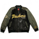 Green Bay Packers NFL Vintage Varsity Bomber Jacket (L)