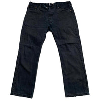 Levis 501 Black Baggy Jeans (38W)