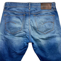 G Star 3301 Raw Blue Jeans (34W)