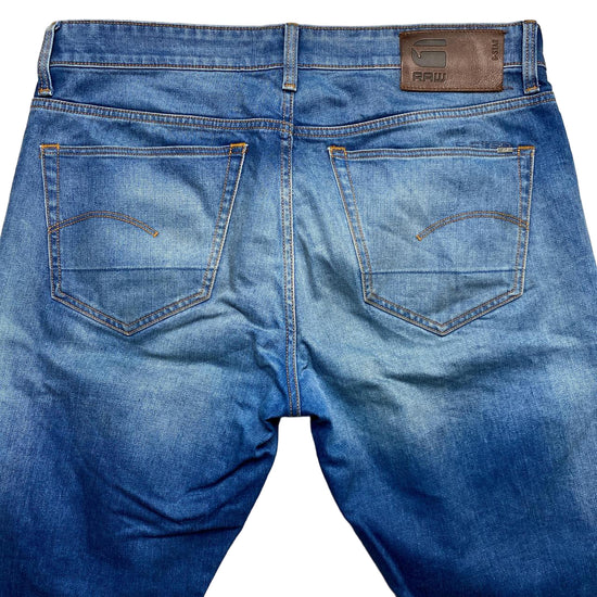 G Star 3301 Raw Blue Jeans (34W)
