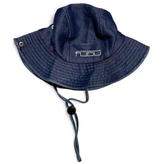 Fubu Navy Denim Bucket Fisherman Hat