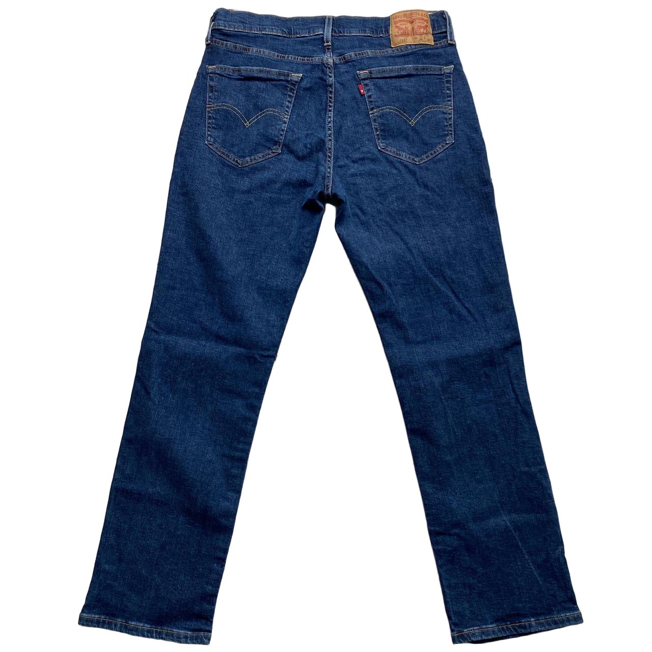 Levis 514 Navy Baggy Jeans (34W)