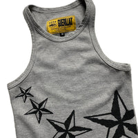 Corteiz 4 Stars Tank Crop Tops Vest (S/M)