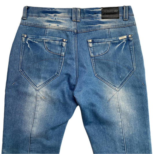 No Fear Baggy Stonewashed Skater Jeans (34W)