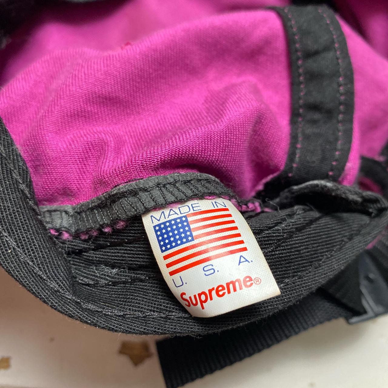 Supreme Box Logo Purple and White Cap