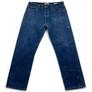 Levi's 501 Vintage Navy Blue Baggy Jeans (36W)