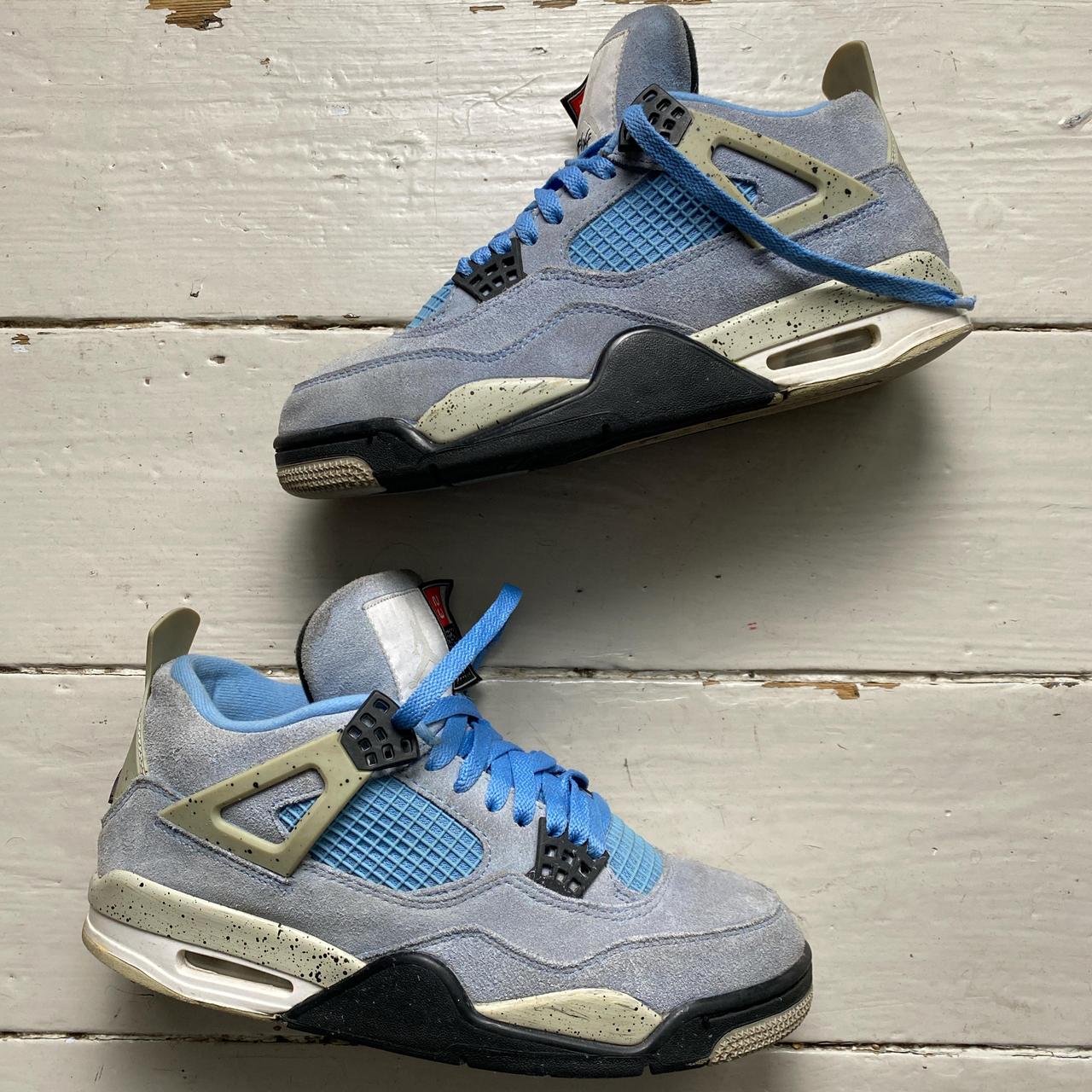 Jordan 4 UNC University Blue Light Blue