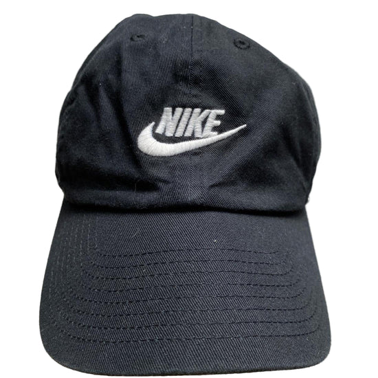 Nike Swoosh Black and White Cap