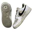 Nike Air Force 1 White and Black (UK 10)