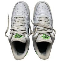 Nike Air Force 1 Grey/White and Black (UK 9)