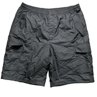 Nike Air Vintage Grey Cargo Shell Trackpant Shorts (2XL)