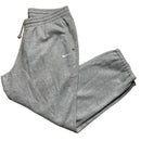 Nike Athletic Department Grey and White Swoosh Baggy Joggers (2XL)