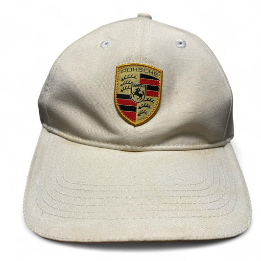 Porsche Cream White Cap