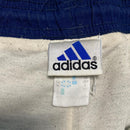 Adidas Navy and White Shell Trackpant Bottoms (L)
