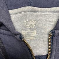 Nike Swoosh Athletic Department Navy and White Hoodie (S)