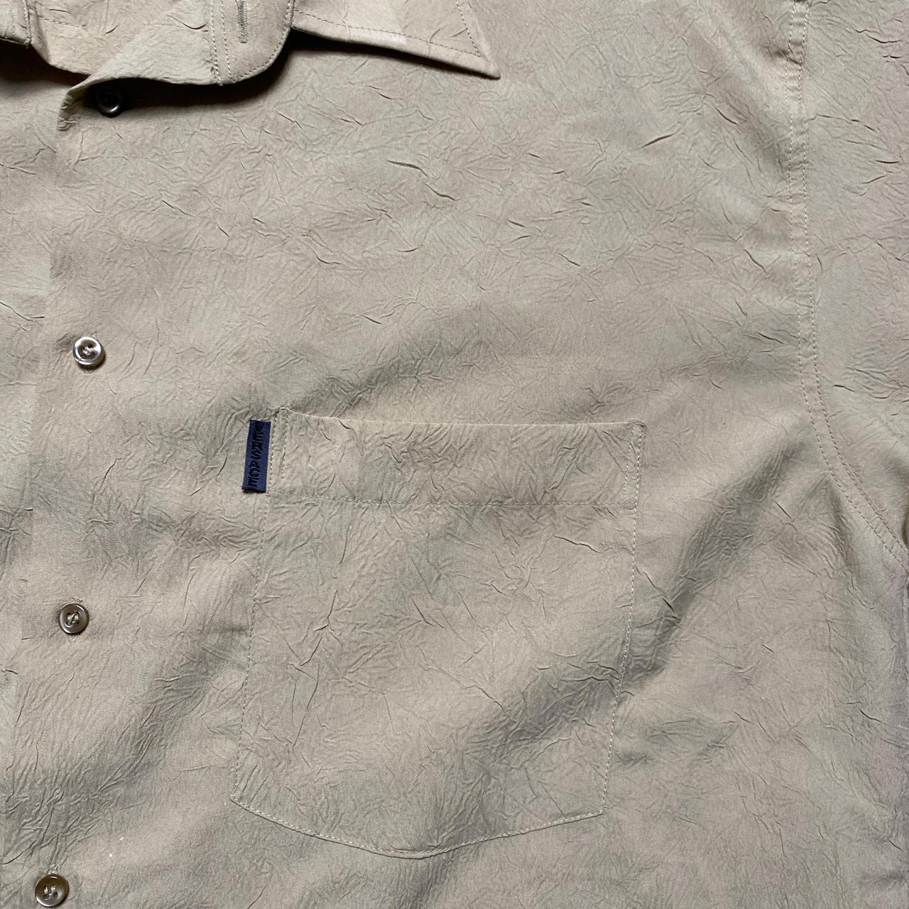 Versace Jeans Couture Vintage Crinkle Beige Sand Short Sleeve (L)