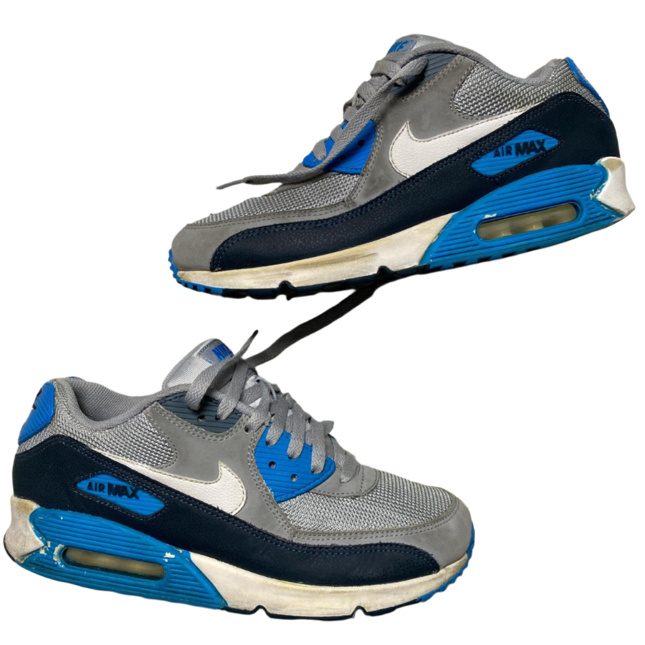 Nike Air Max 90 Blue Grey and White (UK 8)