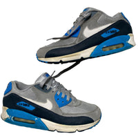 Nike Air Max 90 Blue Grey and White (UK 8)