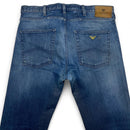 Armani J45 Slim Light Blue Stonewash Jeans