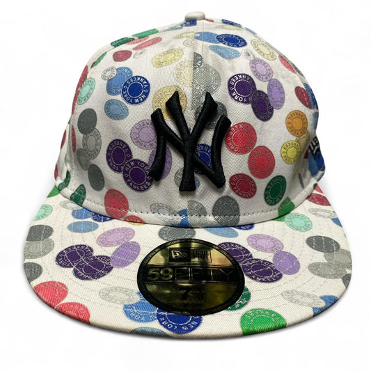 New York Yankees Need Era White and Multi Colour Fitted Cap