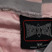 Dirty South Vintage 90’s y2k Pink White and Grey Football Jersey (3XL)