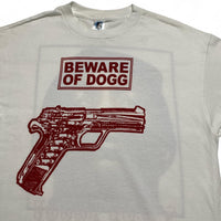 Snoop Dogg Beware of Dogg Snoop Doggy Dogg Face Vintage 90’s Single Stitch White T Shirt