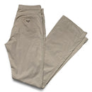 Armani Jeans Womens Beige Cream Flared Straight Leg Trousers (31W)