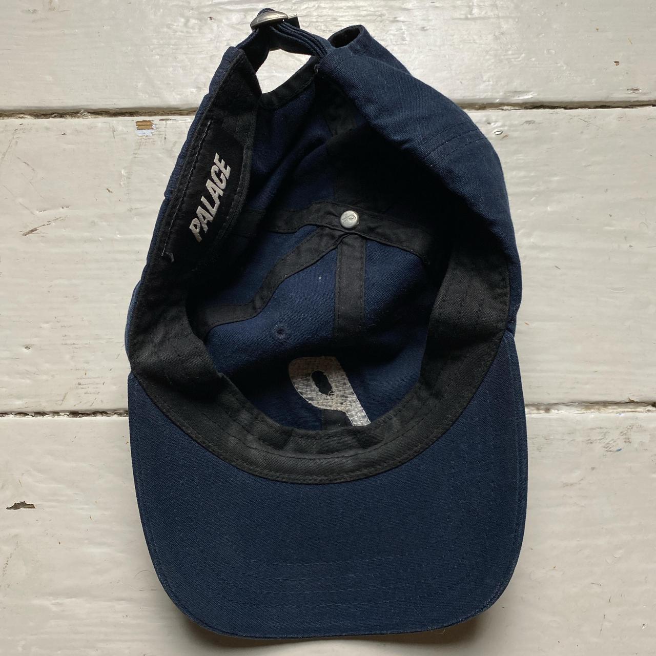 Palace Navy and White P Baseball Cap