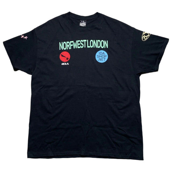 IDA Supply North West London Black T Shirt (XL)