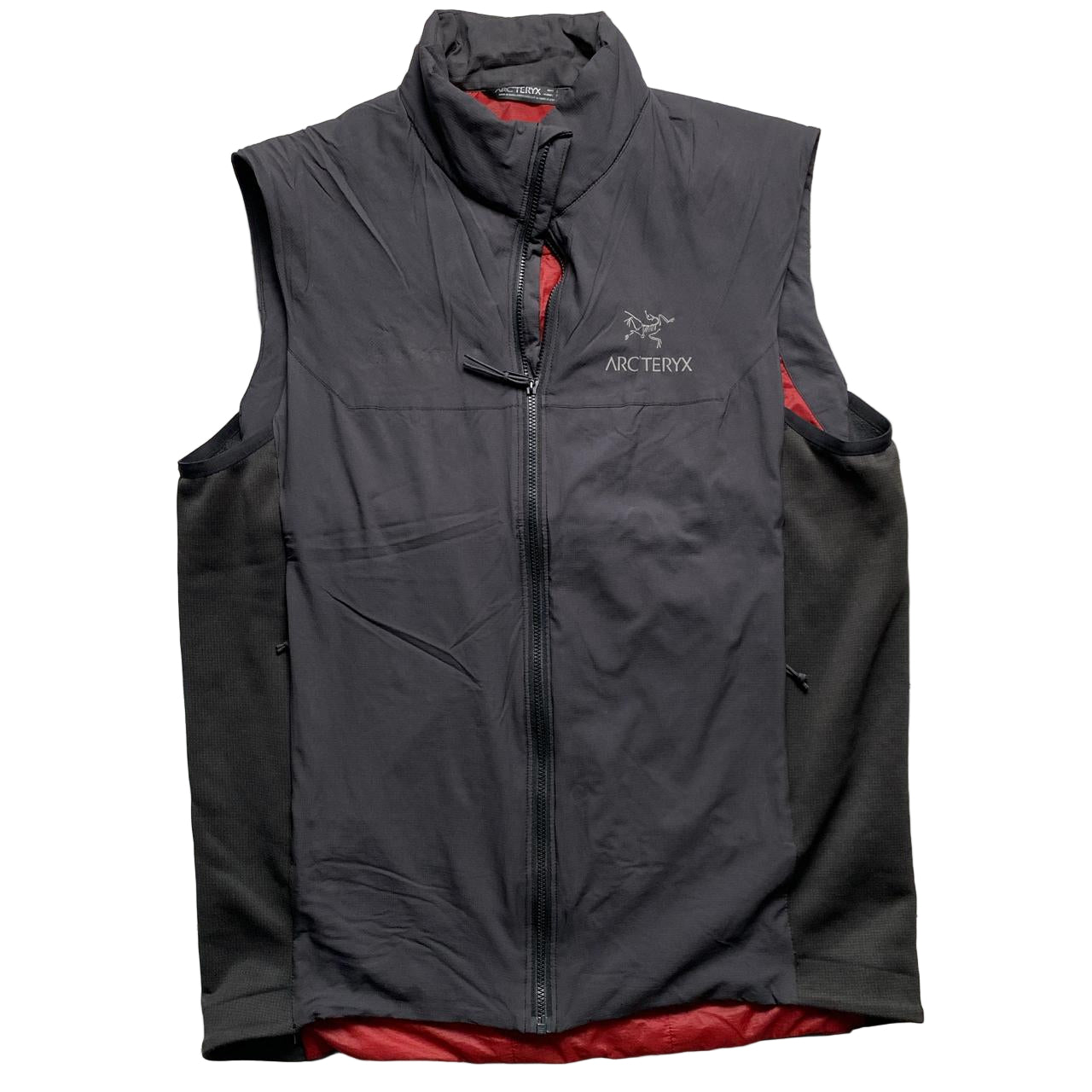 Arc’Teryx Grey and Red Gilet (S)