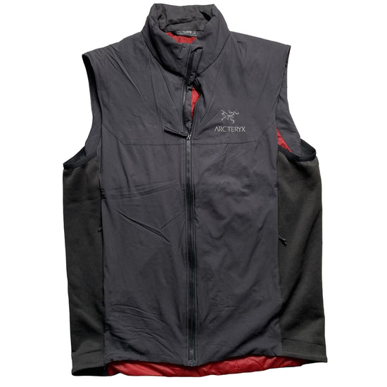 Arc’Teryx Grey and Red Gilet (S)
