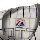 Majestic Athletic New York Yankees Vintage y2k White and Navy Pinstripe Jeter 2 Jersey (S)