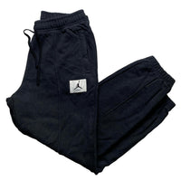 Jordan Black and White Taper Line Joggers (M)