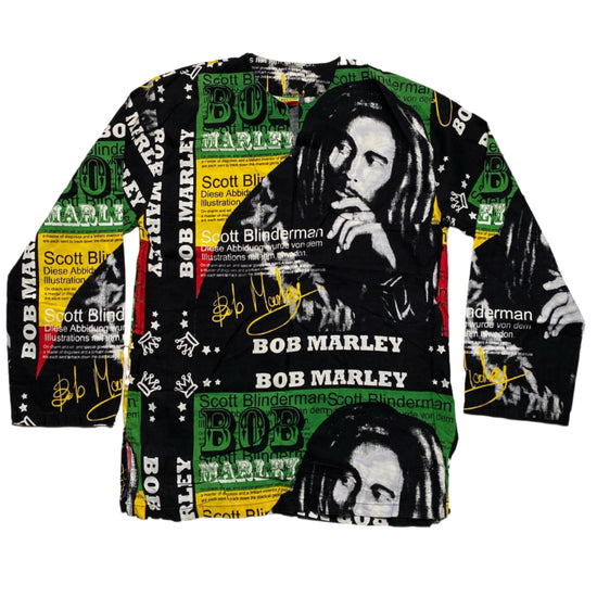 Bob Marley Multi Print Overshirt (L)