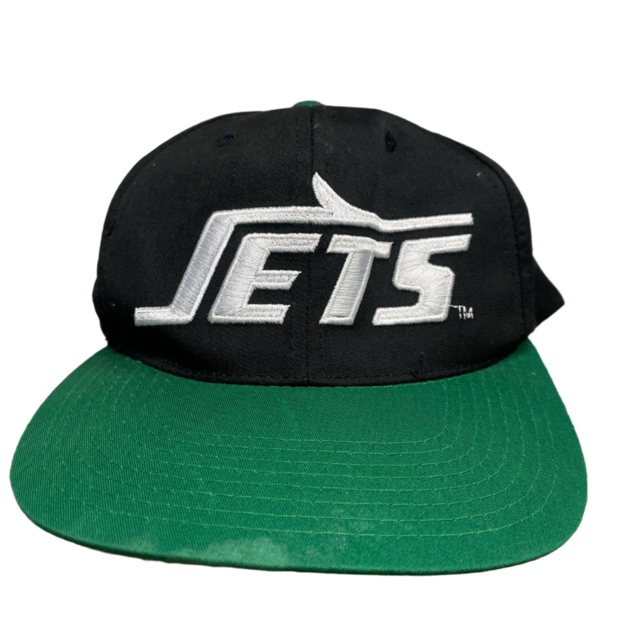 New York Jets Black and Green Vintage 90’s Snapback Cap
