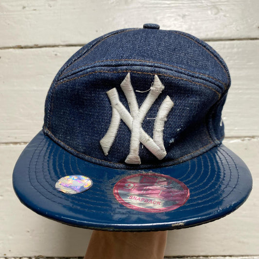 New York Yankees Denim Snapback Cap