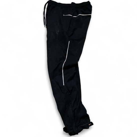 Nike Football Mercurial Vintage Y2K Shell Trackpant Bottoms Black and Orange (S)
