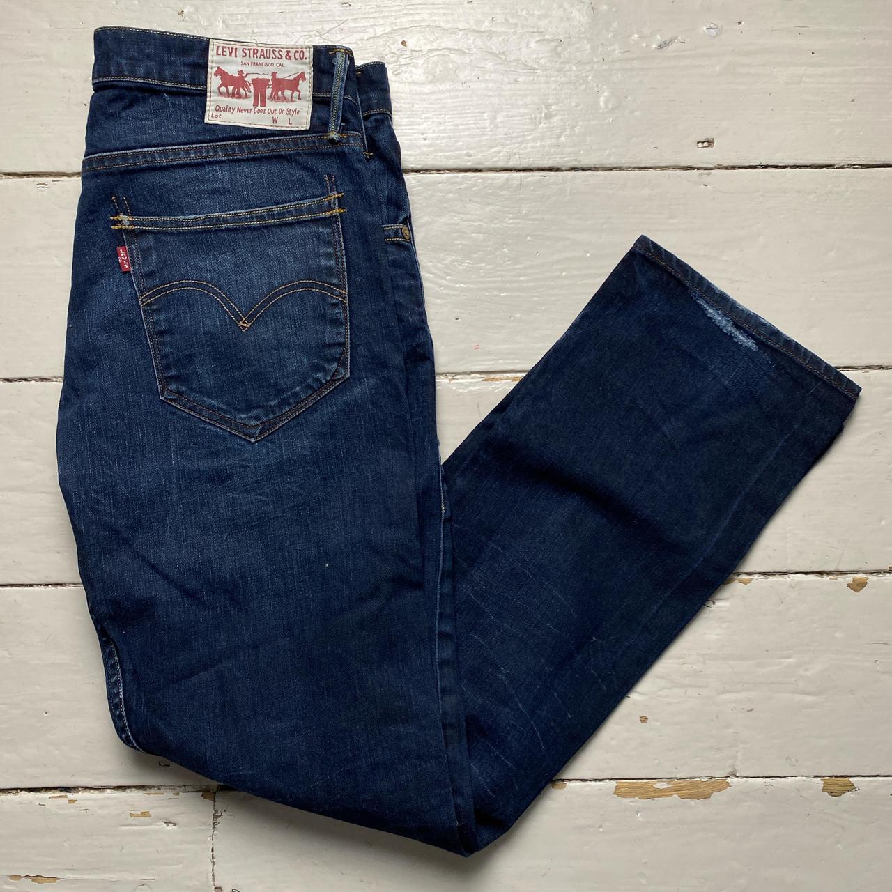 Levis 504 Dark Navy Jeans