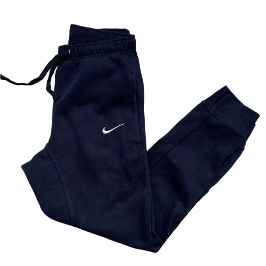 Nike Navy and White Slim Joggers (S)