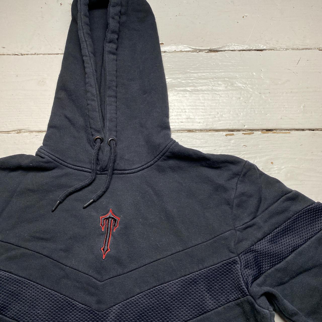 Trapstar Irongate Black and Red Tracksuit