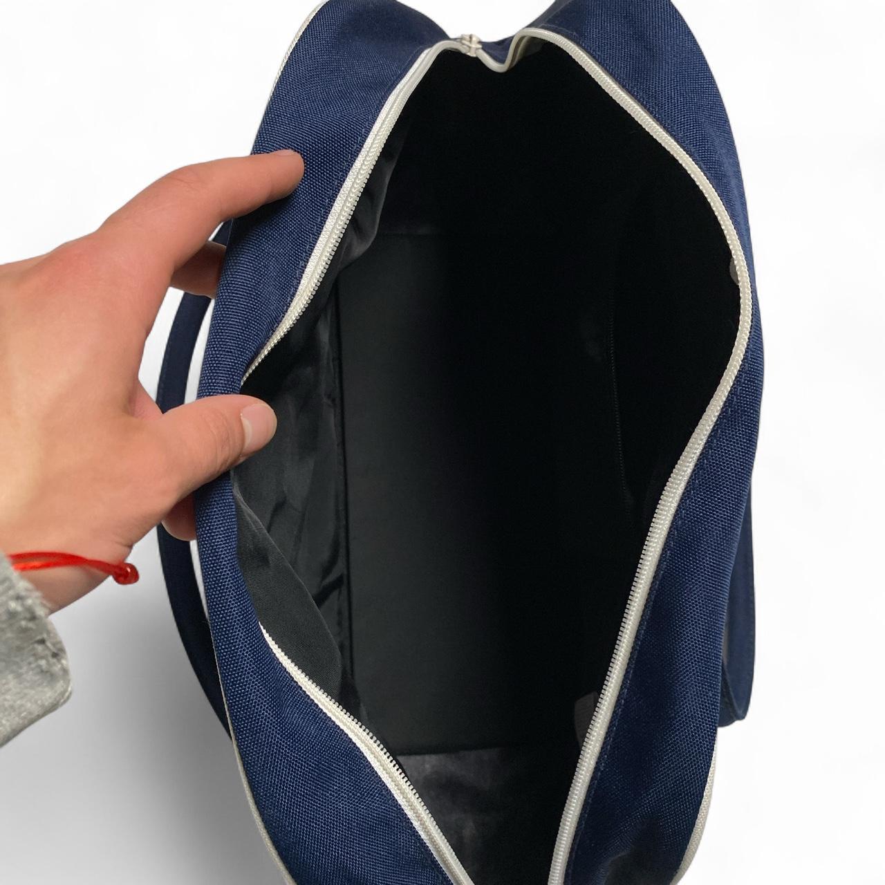 Nike Vintage y2k Navy and White Womens Duffle Small Handbag