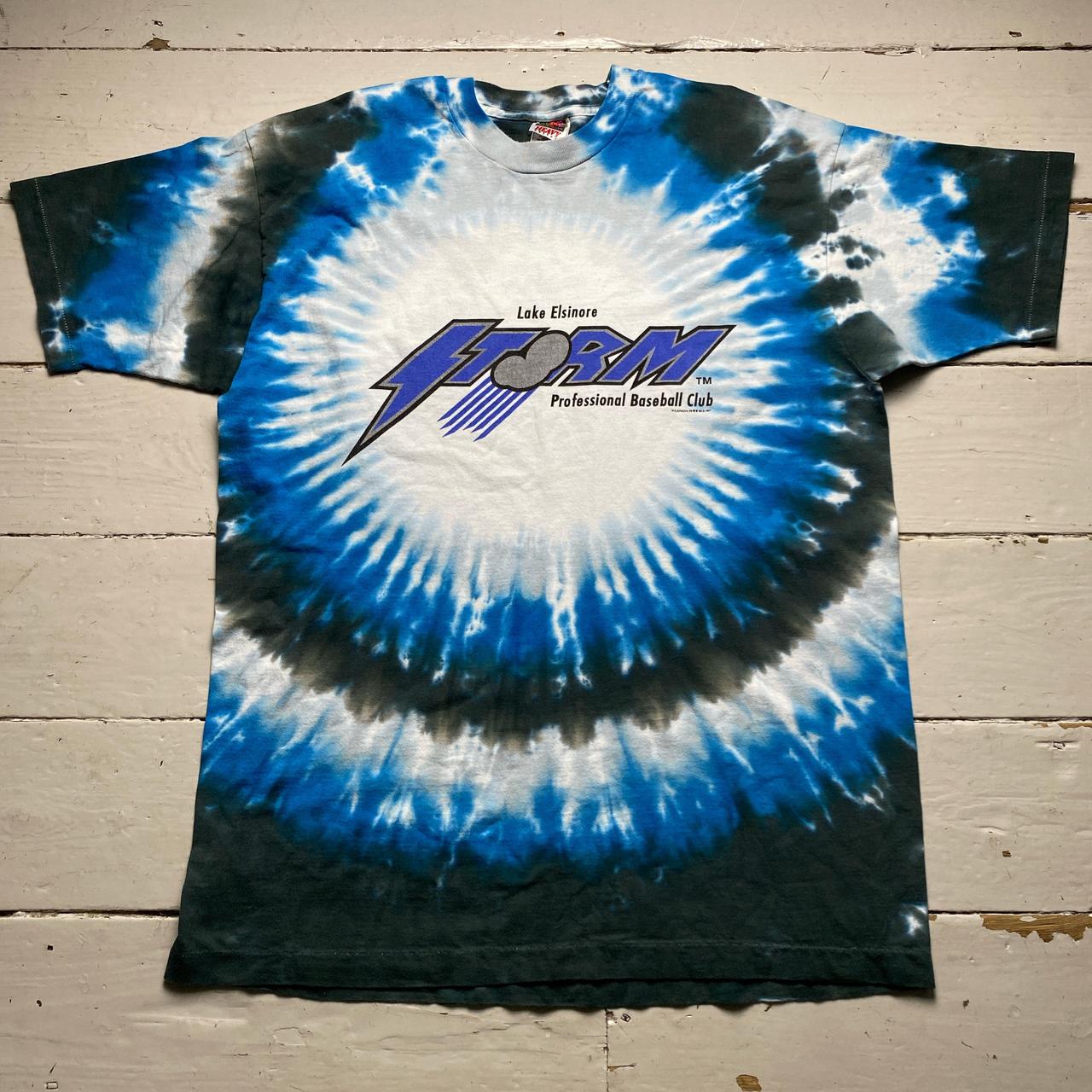 Lake Elsinore Storm Baseball Vintage 90’s Tie Dye T Shirt