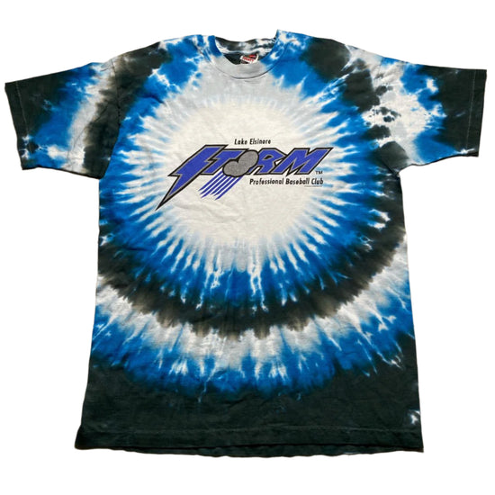 Lake Elsinore Storm Baseball Vintage 90’s Tie Dye T Shirt (2XL)