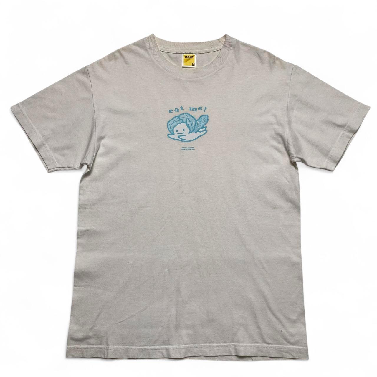 Golf Wang 2018 Eat Me White and Blue T Shirt (M)