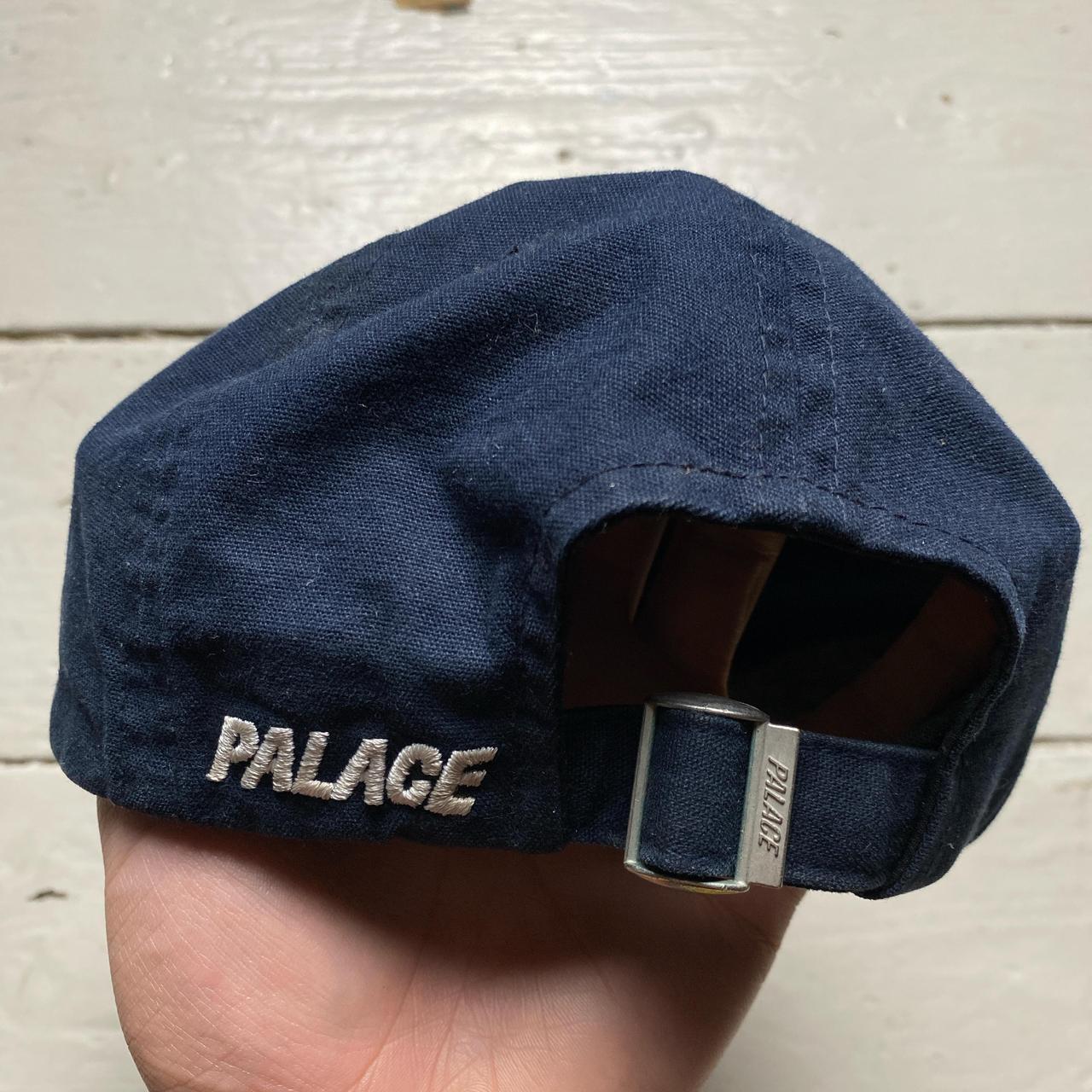 Palace Navy and White P Baseball Cap