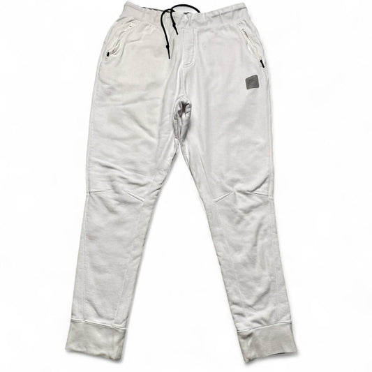 Nike Air Max White and Silver Slim Joggers (XL)