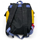 Nike Vintage 90’s Black Yellow Red and Blue Backpack Rucksack Bag
