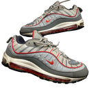 Nike Air Max 98 Grey Red and White (UK 9)